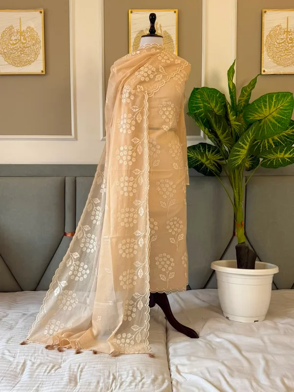 Cream_Mal_Chanderi_Thread_Embroidery_Boota_Banarasi_Suit_With_Embroidered_Dupatta_180PNJ_MLE9