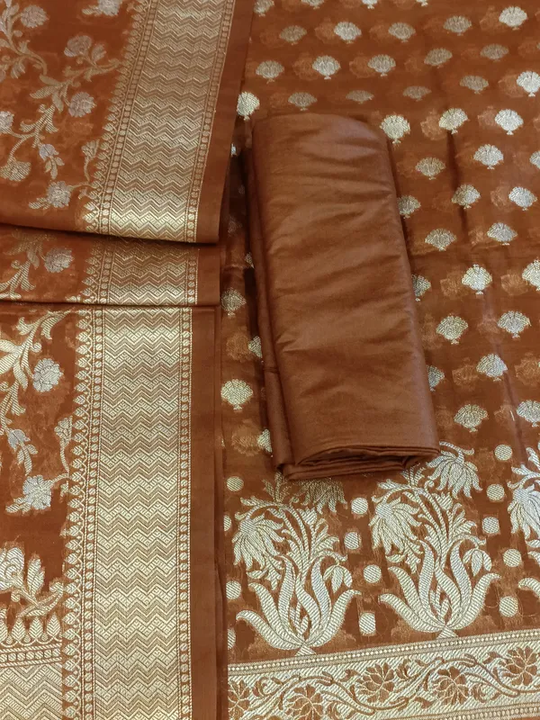 Brown_Cotton_Dyable_Alfi_Zari_Booti_Banarasi_Suit_with_Floral_Zari_Jaal_Banarasi_Suit_13SHL_DAS8