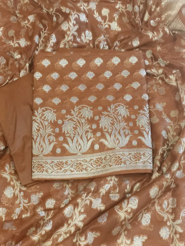Brown_Cotton_Dyable_Alfi_Zari_Booti_Banarasi_Suit_with_Floral_Zari_Jaal_Banarasi_Suit_13SHL_DAS8