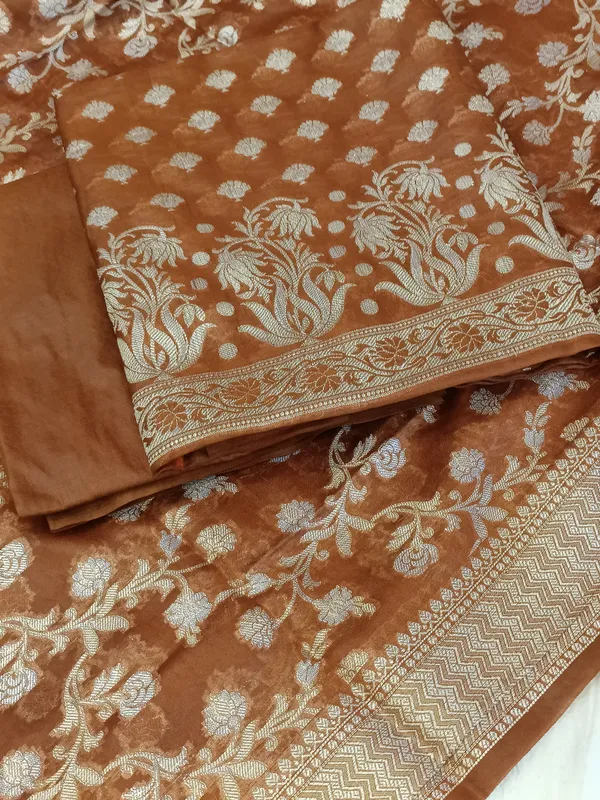 Brown_Cotton_Dyable_Alfi_Zari_Booti_Banarasi_Suit_with_Floral_Zari_Jaal_Banarasi_Suit_13SHL_DAS8