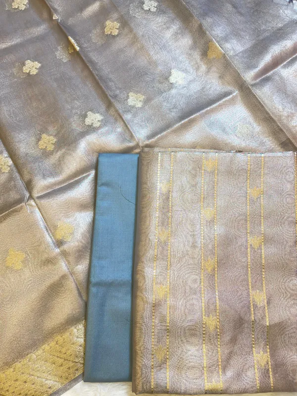 Grey_Tissue_Silk_Zari_Stripe_Banarasi_3_pcs_Suit_Set_1100_SKL_TSU3