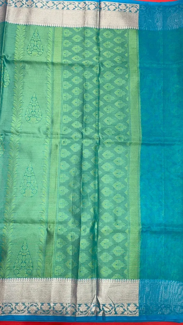 Green_Art_Silk/Tanchoi_Banarasi_Sarees_For_Women_GEBC16