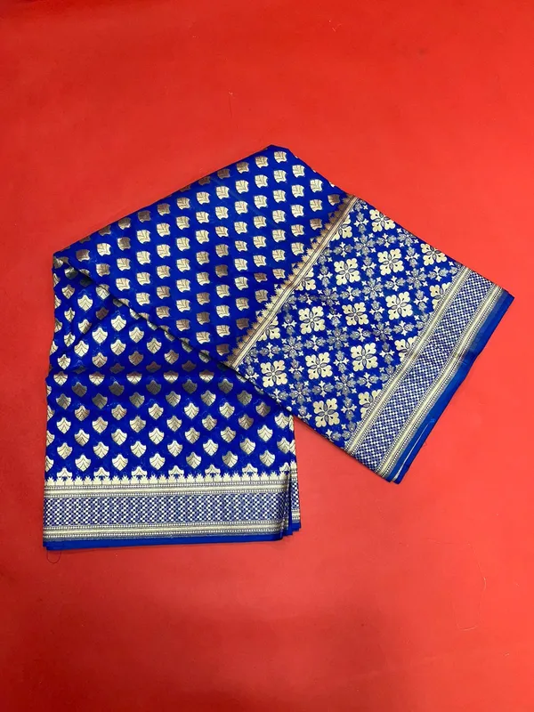 Humairah_Presents_Blue_Satin_Silk_Zari_Floral_Booti_Saree_With_Blouse_Piece_GEJA17