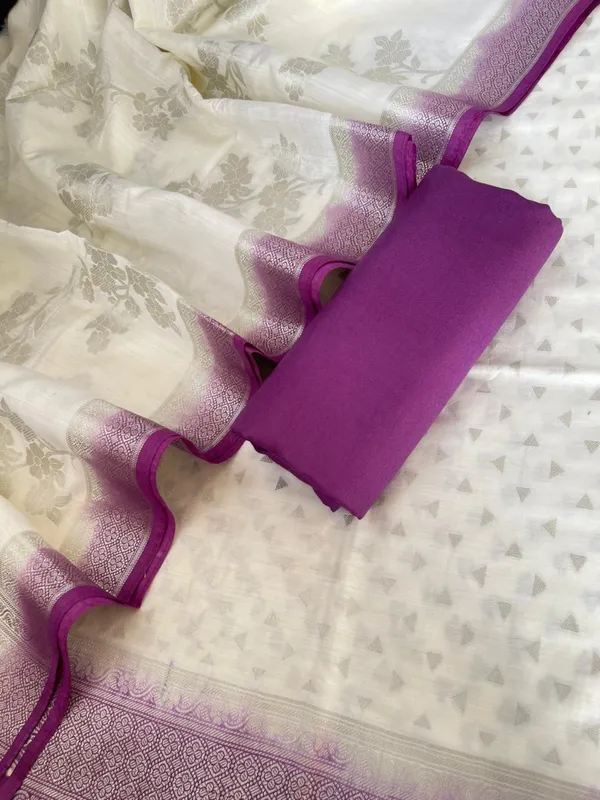 Off_white_Pashmina_Silk_Chunri_Zari_Booti_Banarasi_Suit_with_Contrast_Purple_Floral_Jaal_Dupatta_1250DAN_PMC6