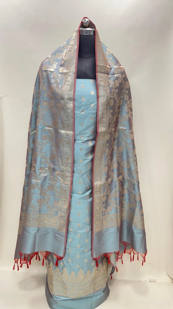 Seagreen_Semi_Katan_Silk_Handloom_Banarasi_3_pcs_Suit_Set_MUB_SK45