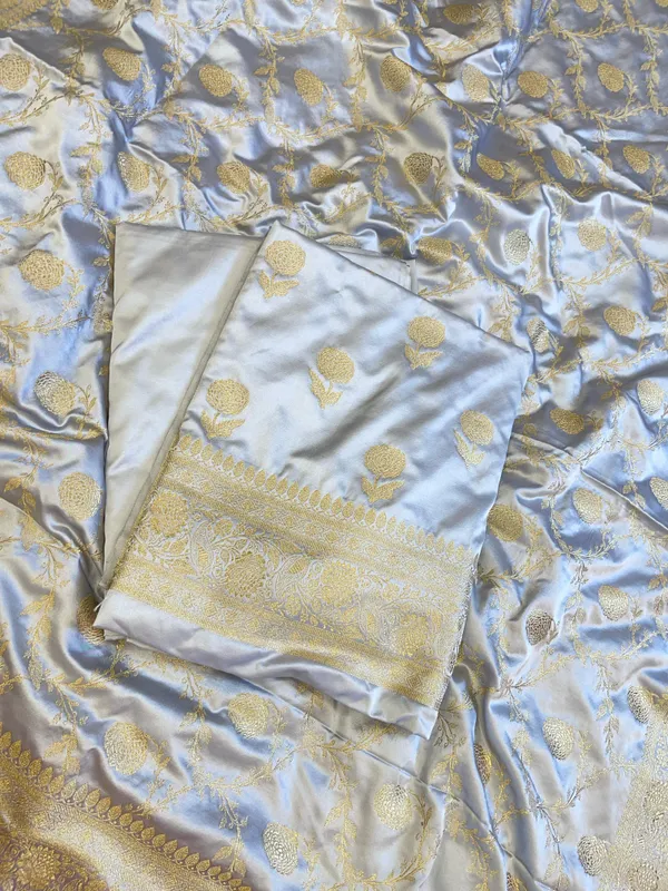 Grey_Mashru_Silk_Floral_Zari_Booti_with_Zari_Jaal_Dupatta_Handloom_Banarasi_3_pcs_Suit_Set_3000AJ_MSR15