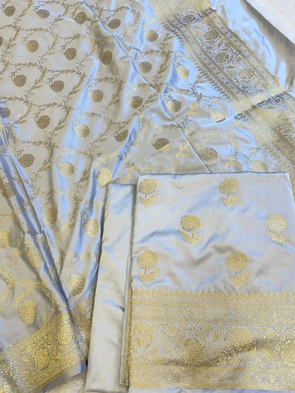 Grey_Mashru_Silk_Floral_Zari_Booti_with_Zari_Jaal_Dupatta_Handloom_Banarasi_3_pcs_Suit_Set_3000AJ_MSR15