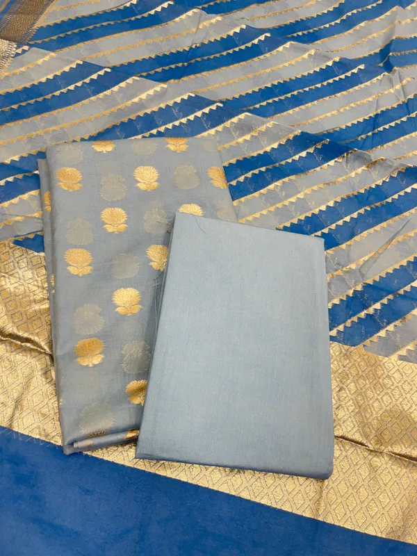 Blue_Pure_Cotton_Handbrush_Dupatta_Banarasi_3_pcs_Suit_Set_IM_PCHBK4