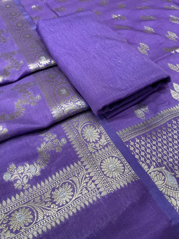 Puresilk_Handloom_Purple_Viscose_Silk_Banarasi_3_pcs_Suit_Set_RHN_VS1