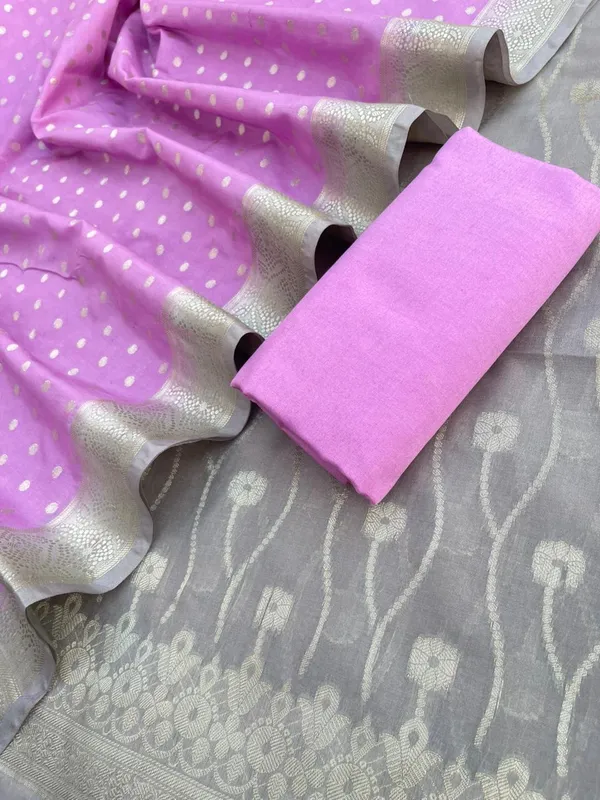 Grey_Chiffon_Georgette_Banarasi_Suit_with_Contrast_Border_Zari_Booti_Lavander_Dupatta_1250DAN_CF4