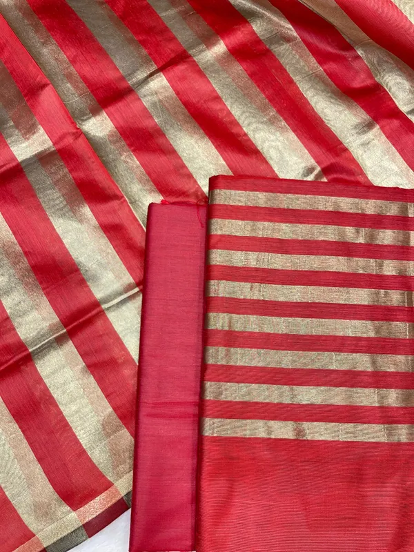 Red_Cotton_Silk_Banarasi_3_pcs_Suit_Set_650JD_CS3