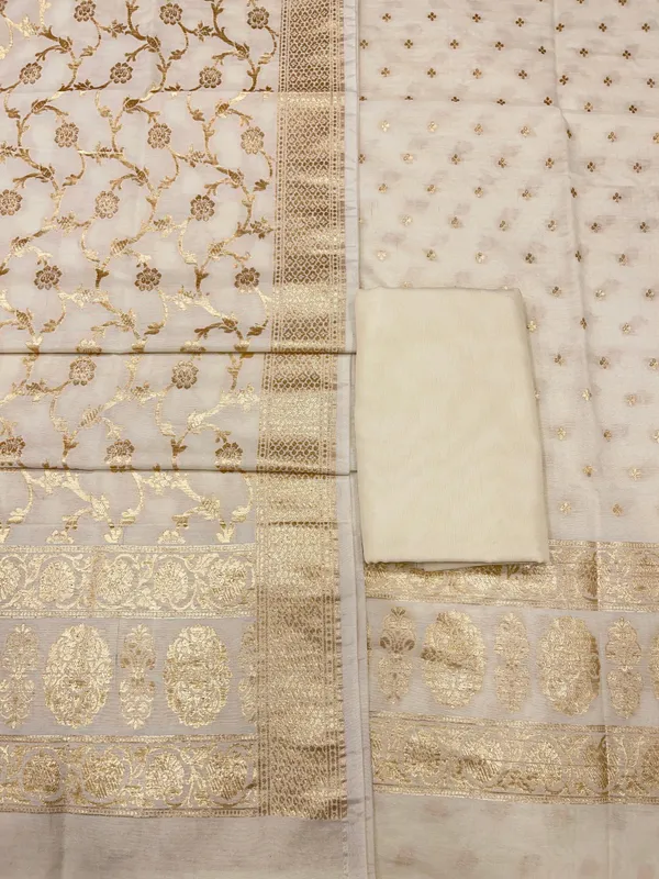 Puresilk_Handloom_Off_White_Cotton_Banarasi_3_pcs_Suit_Set_RHN_CTN12