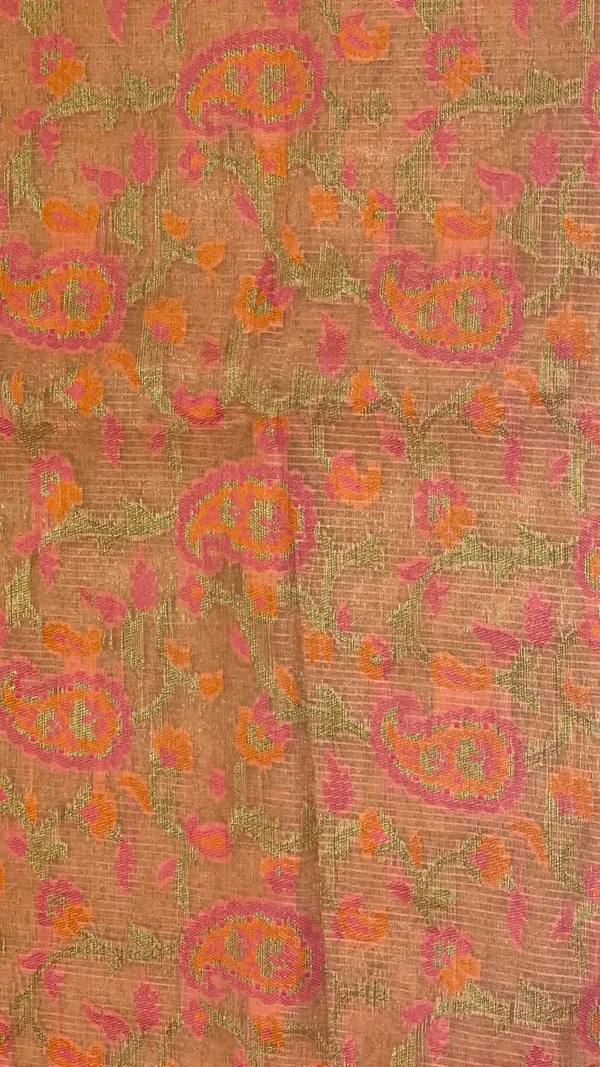 Peach_Cotton_Blend_Banarasi_Sarees_For_Women_GEASF_710