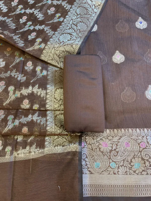 Brown_Cotton_Resham_Minakari_Zari_Booti_Banarasi_Suit__625SHL_CT54
