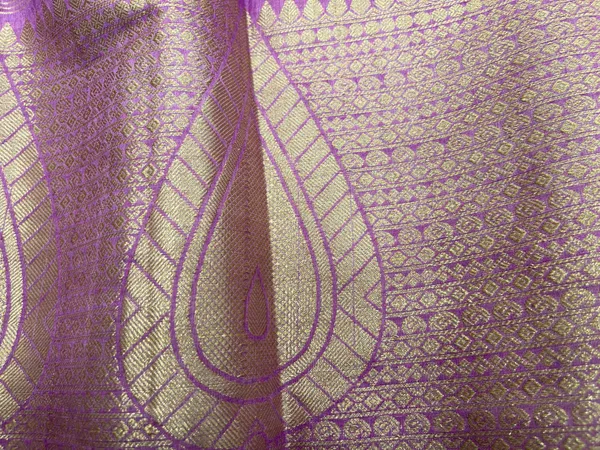 Light_Purple_Cotton_Stripe_Zari_Banarasi_Saree_ASDC_2