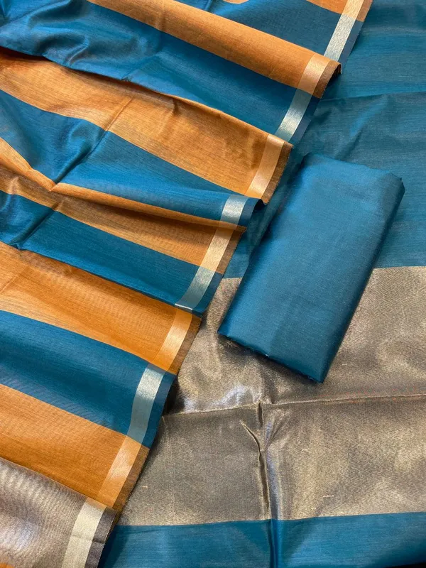 Seagreen_Cotton_Stripe_Zari_Patta_Banarasi_Suit_650SKL_CS18