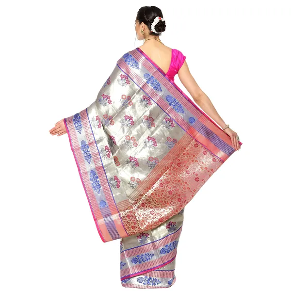 Grey_Kanchi_Silk_Banarasi_Sarees_For_Women_GEBE1