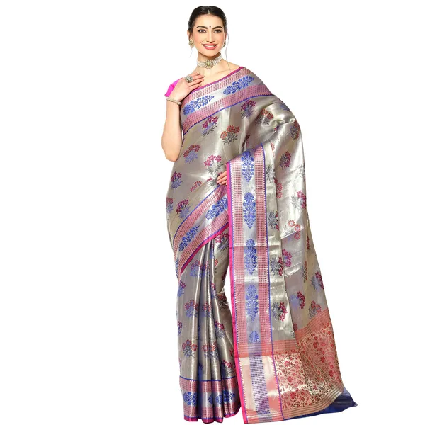 Grey_Kanchi_Silk_Banarasi_Sarees_For_Women_GEBE1