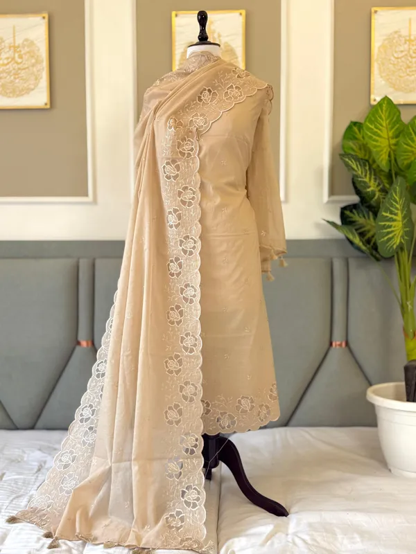 Beige_Mal_Chanderi_Applique_Daman_Booti_Banarasi_Suit_With_Applique_Dupatta_180PNJ_MLA13