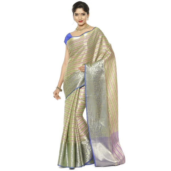 Green_Kanjeevaram_Banarasi_Sarees_For_Women_GEMA3