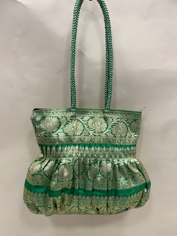 Green_Banarasi_Hand_Bag_HBG_43