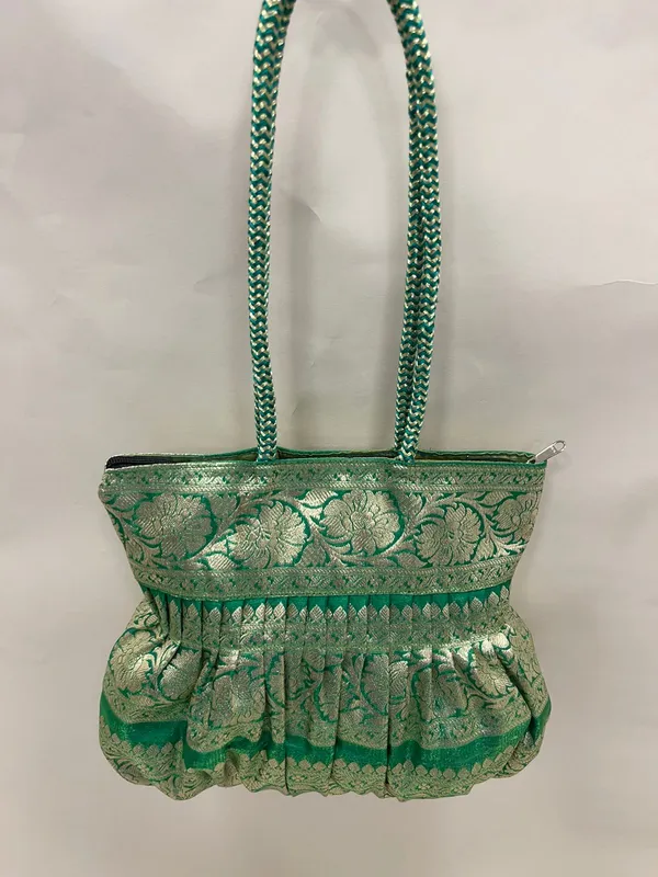 Green_Banarasi_Hand_Bag_HBG_43