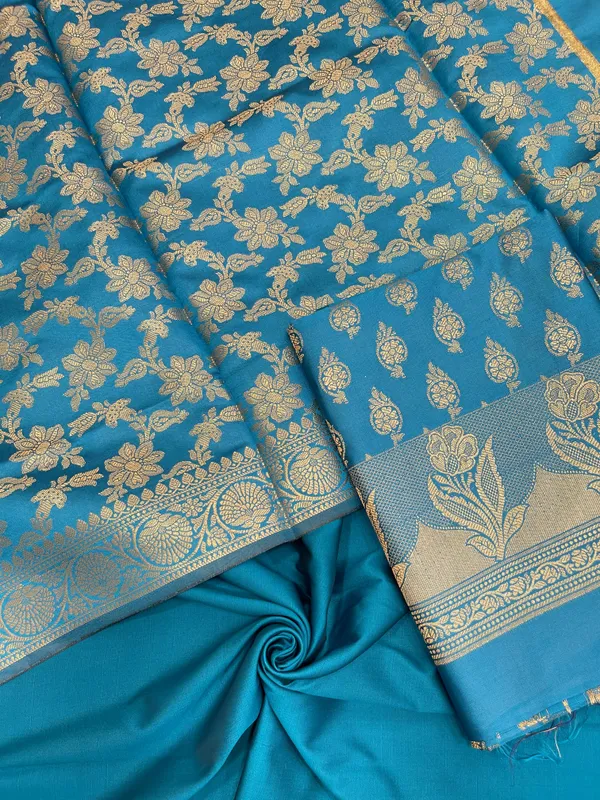 Turqouise_Blue_Semi_Silk_Banarasi_3_pcs_Suit_Set_IM_CS7