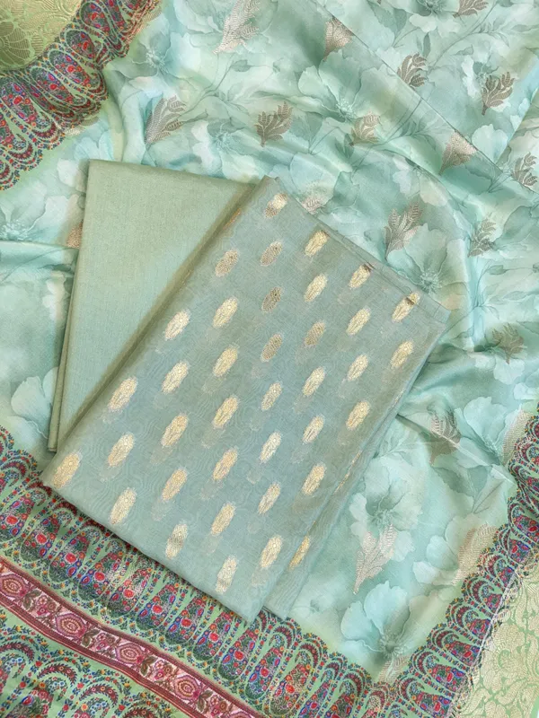 Seagreen_Pure_Mercerise_Silk_Chunri_Zari_Booti_with_Digital_Print_Dupatta_Banarasi_3_pcs_Suit_Set_11IM_CS45
