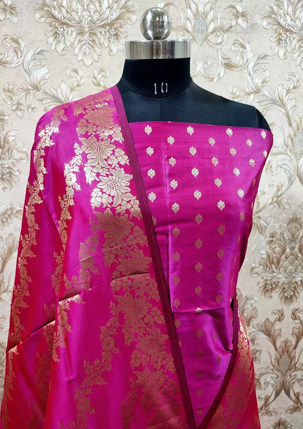 Magenta_Katan_Silk_Floral_Zari_Booti_with_Aada_Stripe_Dupatta_Banarasi_Suit_700SKL_KS56
