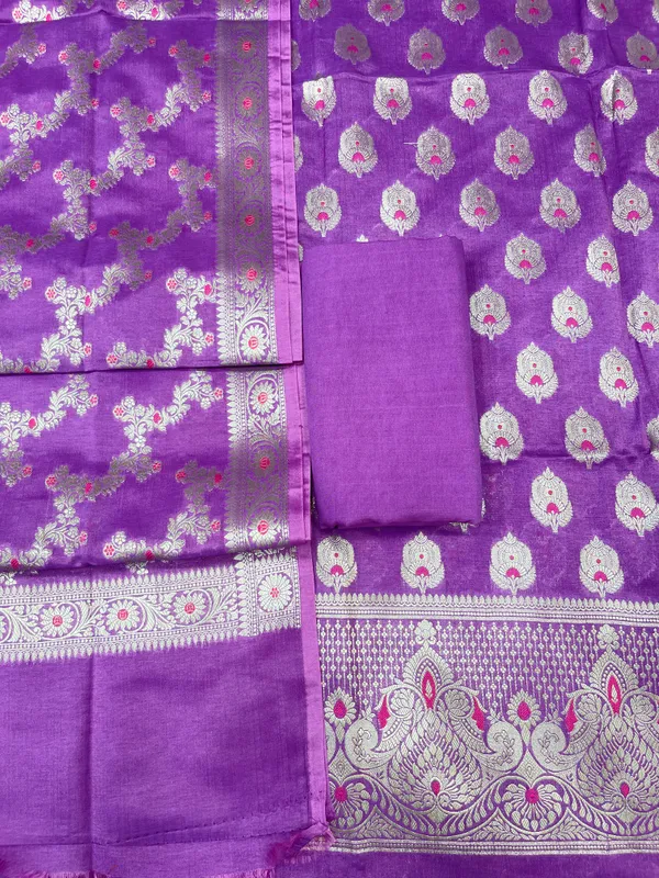 Puresilk_Handloom_Purple_Viscose_Silk_Banarasi_3_pcs_Suit_Set_RHN_VS10