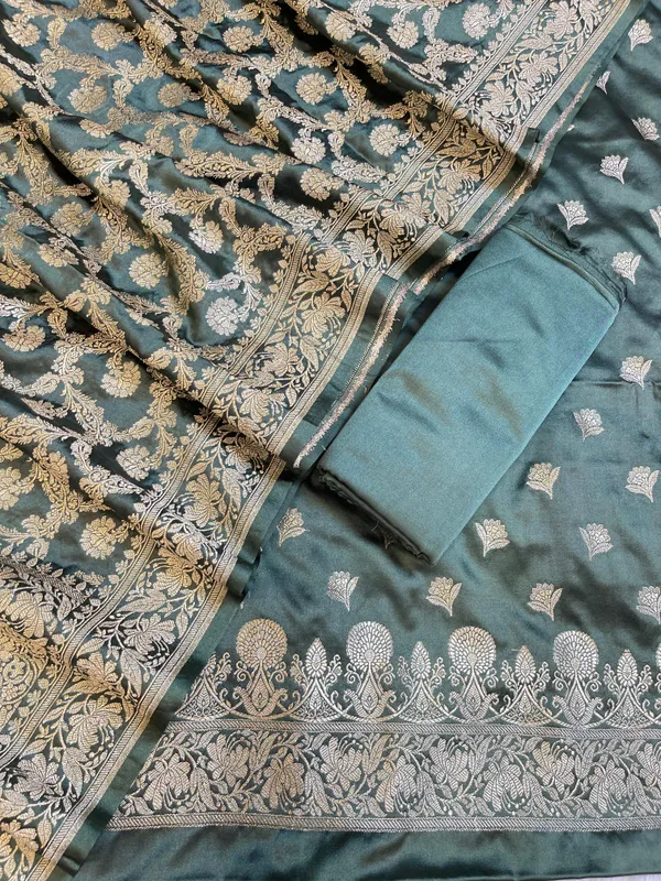 Seagreen_Premium_Handloom_Plain_Floral_Zari_Dyable_Booti_Banarasi_Suit_30AJ_MSR33