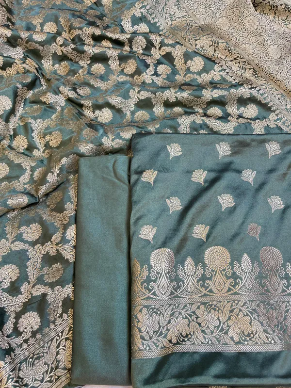 Seagreen_Premium_Handloom_Plain_Floral_Zari_Dyable_Booti_Banarasi_Suit_30AJ_MSR33