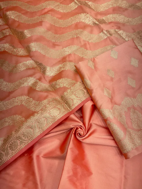 Peach_Semi_Katan_Silk_Handloom_Banarasi_3_pcs_Suit_Set_MUB_SK61