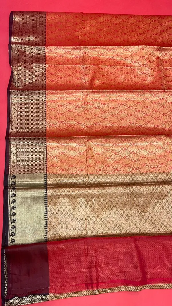 Red_Kanchi_Silk_Banarasi_Sarees_For_Women_GEBE16
