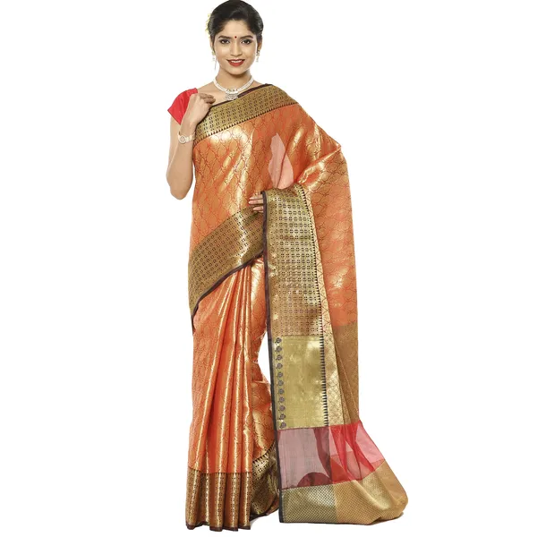Red_Kanchi_Silk_Banarasi_Sarees_For_Women_GEBE16