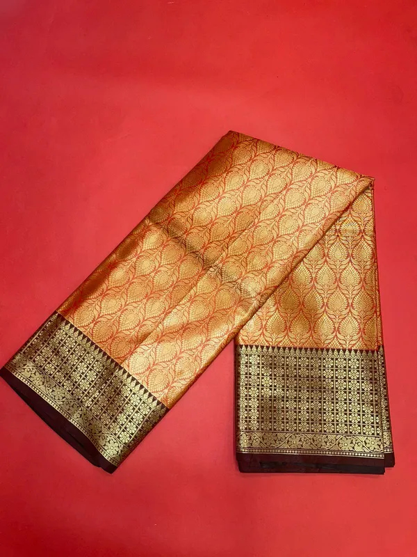 Red_Kanchi_Silk_Banarasi_Sarees_For_Women_GEBE16