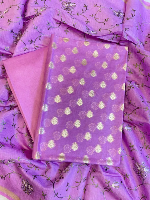 Purple_Mercerise_Cotton_Floral_Zari_Booti_with_Embroidery_Dupatta_Banarasi_Suit_125IM_PCME3