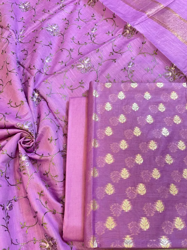 Purple_Mercerise_Cotton_Floral_Zari_Booti_with_Embroidery_Dupatta_Banarasi_Suit_125IM_PCME3