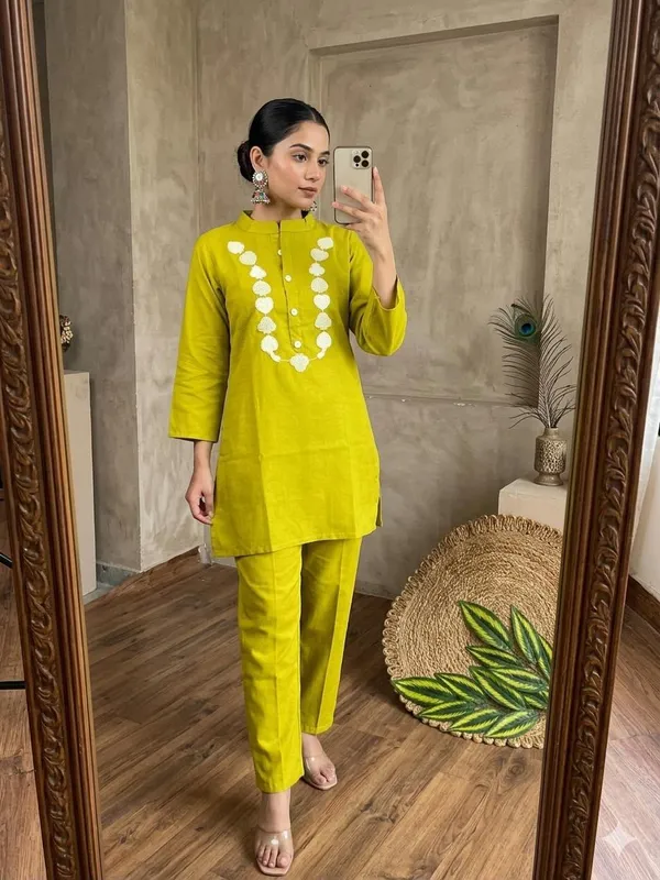 COTTON_KURTI_AND_PANT_SET