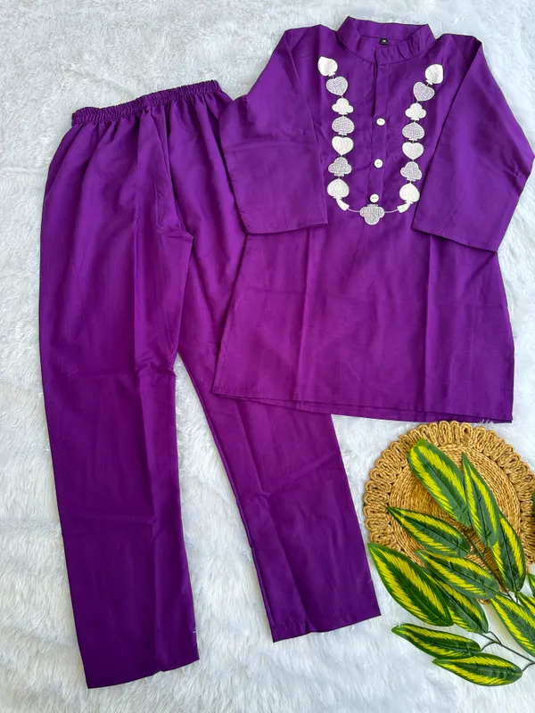 COTTON_KURTI_AND_PANT_SET