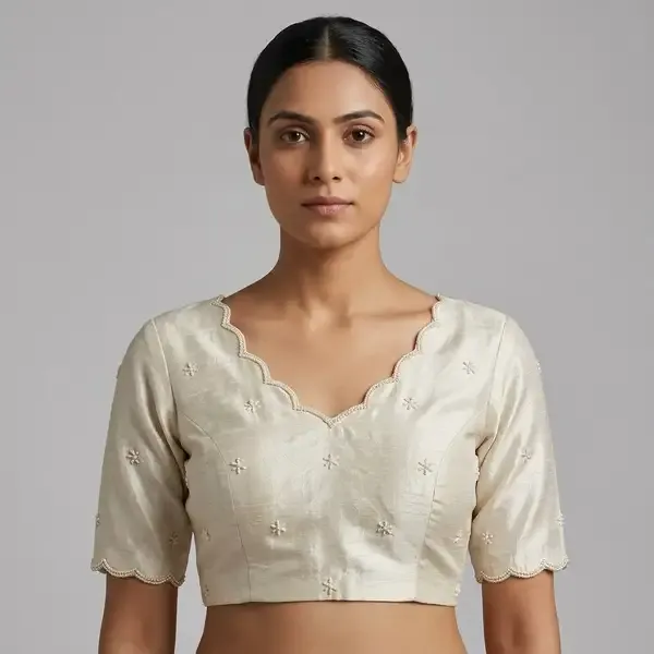 White_Cotton_Silk_Pearl_Embroidered_Blouse_For_Women