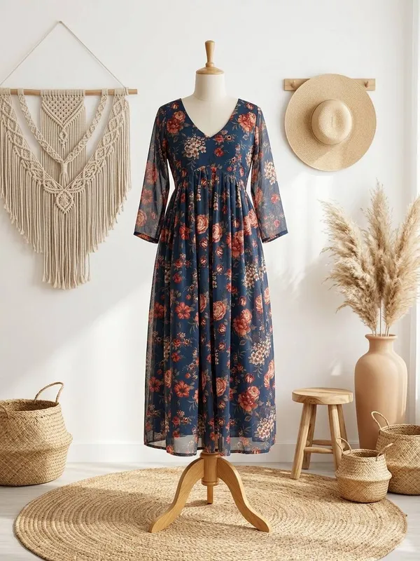 Blue_Floral_Chiffon_Maxi_Dress_for_Women_|_Elegant_Casual_&_Party_Wear