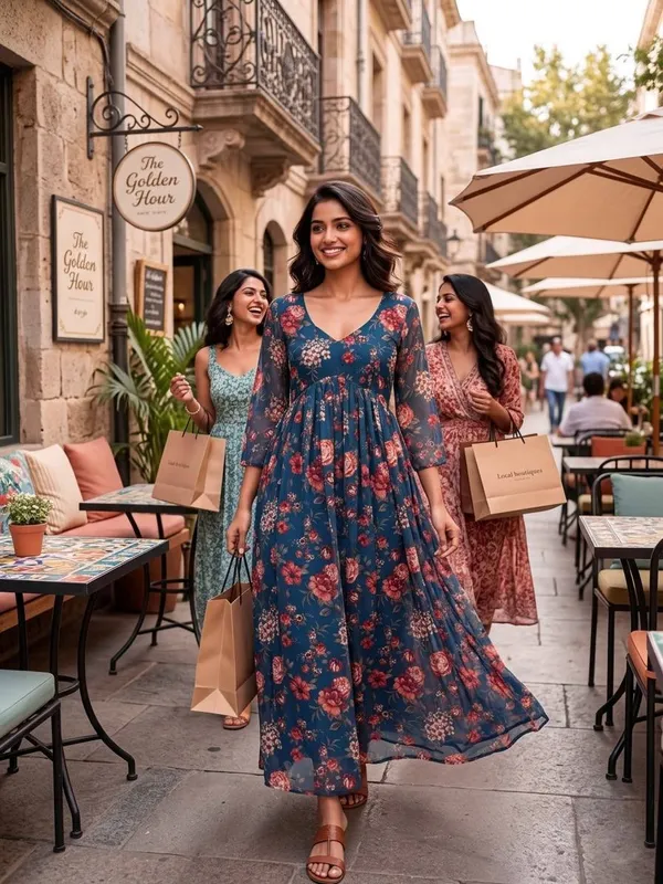 Blue_Floral_Chiffon_Maxi_Dress_for_Women_|_Elegant_Casual_&_Party_Wear