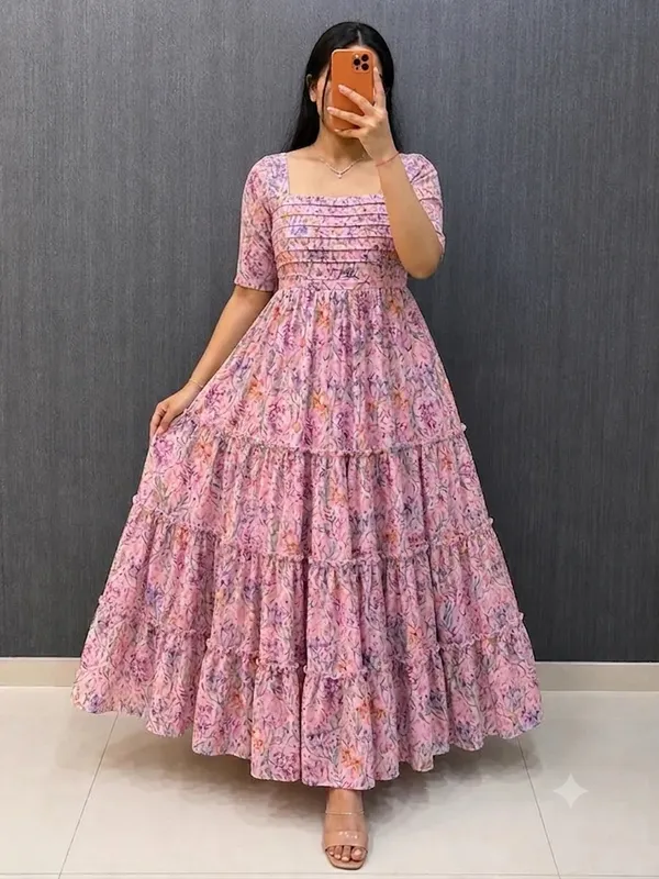 Pink_Floral_Chiffon_Maxi_Dress_for_Women_|_Elegant_Casual_&_Party_Wear