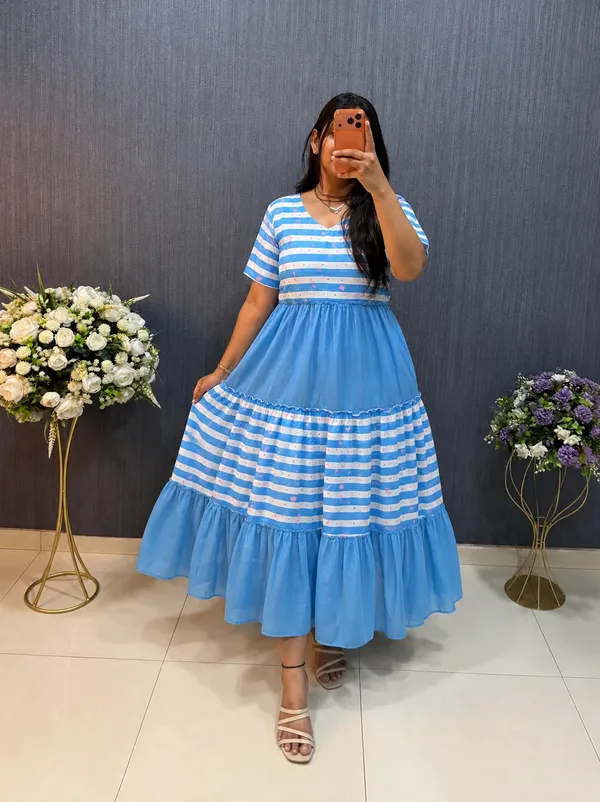 Chanderi_Maxi_Dress_for_Women_|_Ethnic_Elegant_Wear