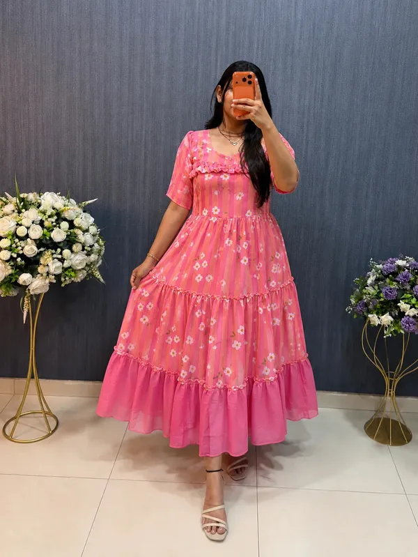 Peach_Chanderi_Maxi_Dress_for_Women_|_Ethnic_Elegant_Wear