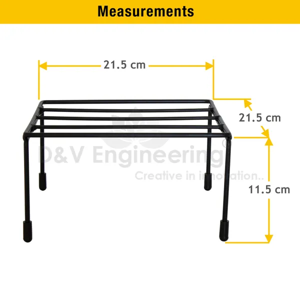 Square_Planter_Stand/Flower_Pot_Stand,_Size:_Width-21cm,_Height-15cm_(Set_of_8,_Black)_DVPOT-17B-08