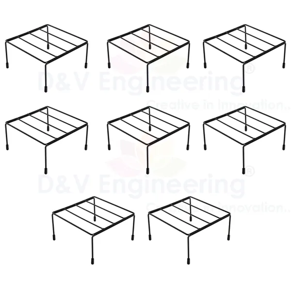 Square_Planter_Stand/Flower_Pot_Stand,_Size:_Width-21cm,_Height-15cm_(Set_of_8,_Black)_DVPOT-17B-08