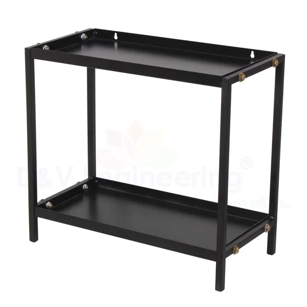 D&V_Engineering_2-Tier_Kitchen_Countertop_Spice_Rack_Organizer,_Metal_Multipurpose_Storage_Shelf_for_Pantry,_Cabinet,_Bathroom,_Office_&_Countertop_Storage_Organizer