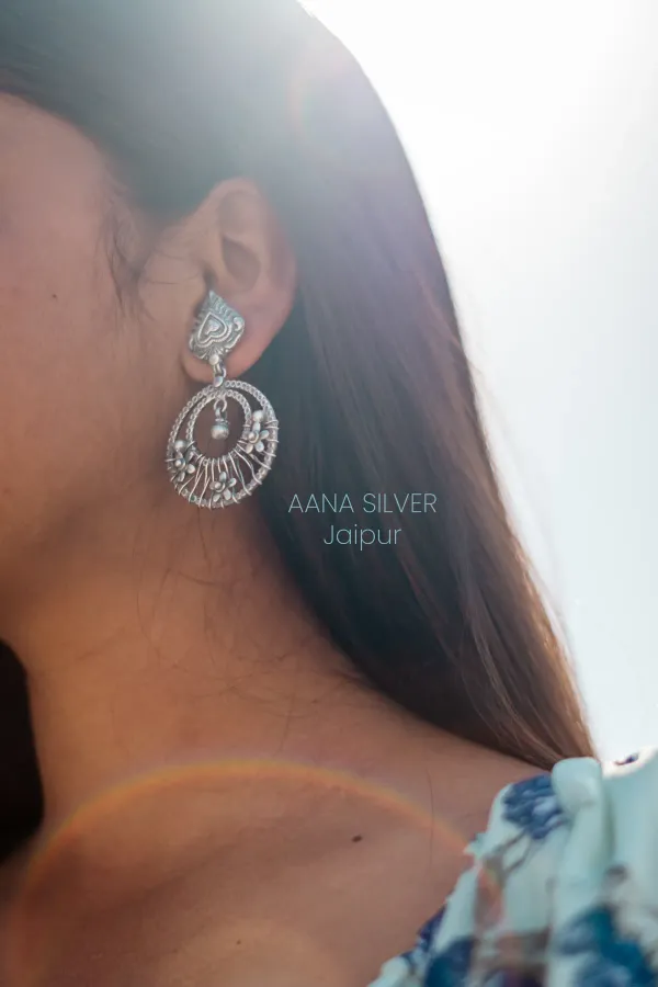 925_Pure_Sterling_Silver_|_Versatile_Heart_Jali_Earrings_|_Well_Stamped_&_Hallmarked